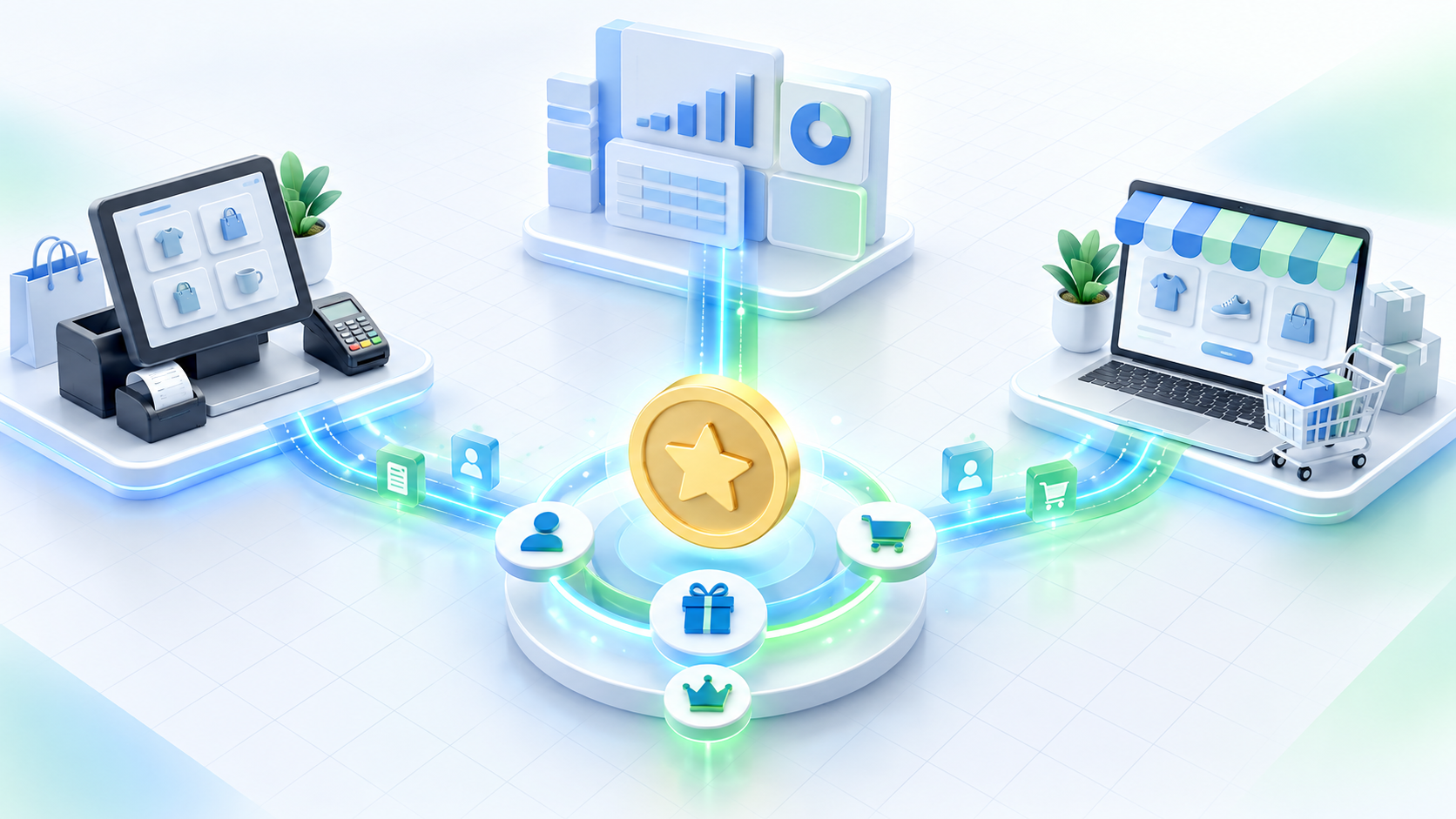 Integração de Programas de Fidelidade com ERP, PDV e E-commerce